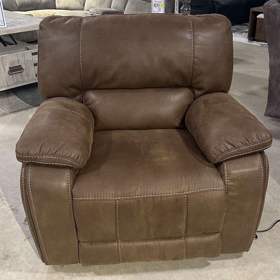  brown recliner   