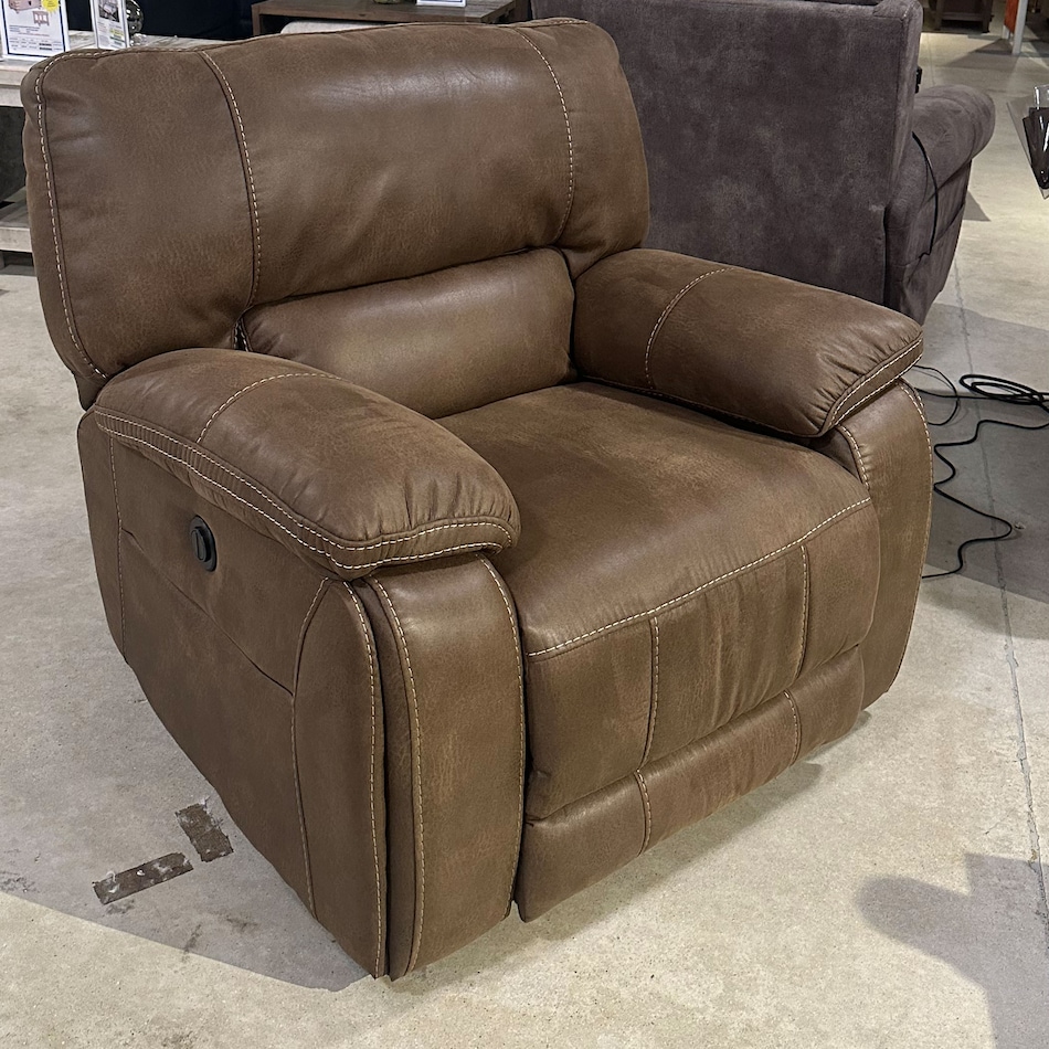  brown recliner   