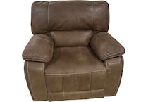  brown recliner   