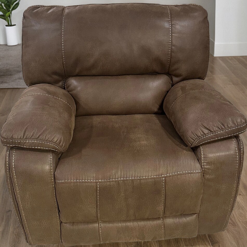  brown recliner   