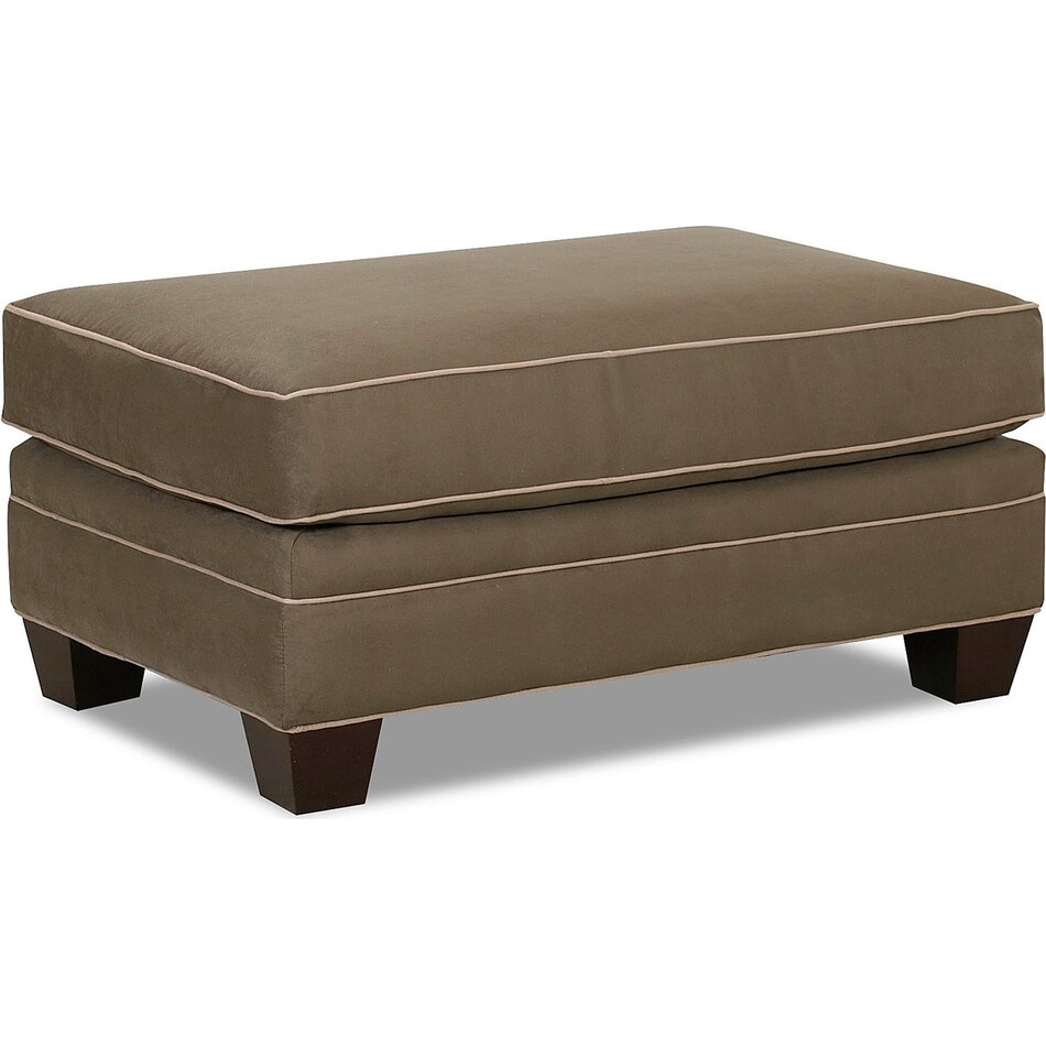  gray ottoman   