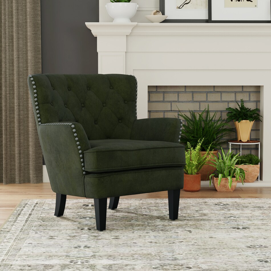  green chair   
