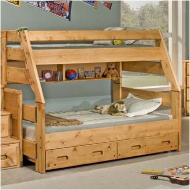 T/F Bunk Bed W/Trundle