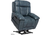  blue recliner   