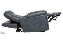  blue recliner   