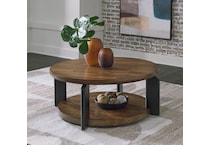  brown occasional tables all   