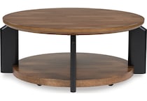  brown occasional tables all   