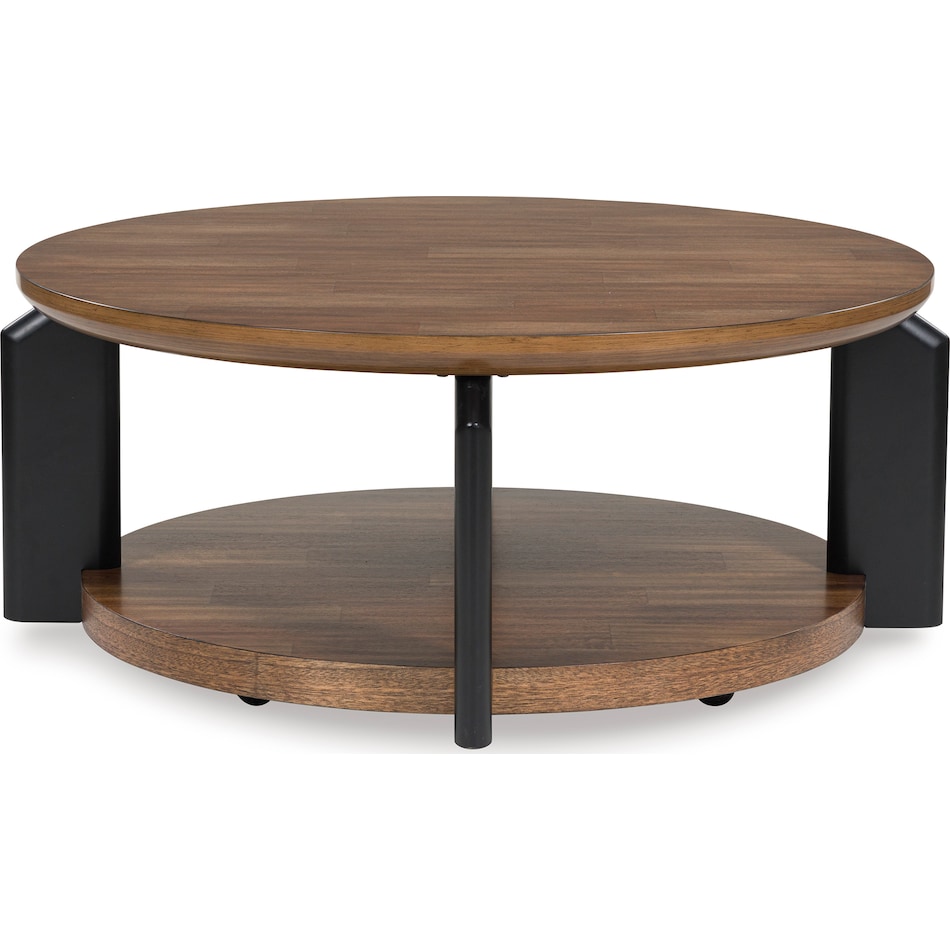  brown occasional tables all   