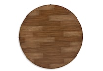  brown occasional tables all   