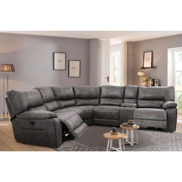 Cheers 6 Piece Power Sectional