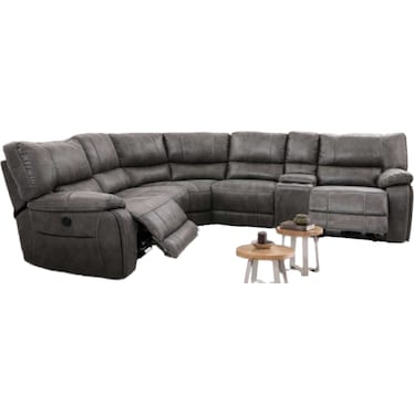 Cheers 6 Piece Power Sectional