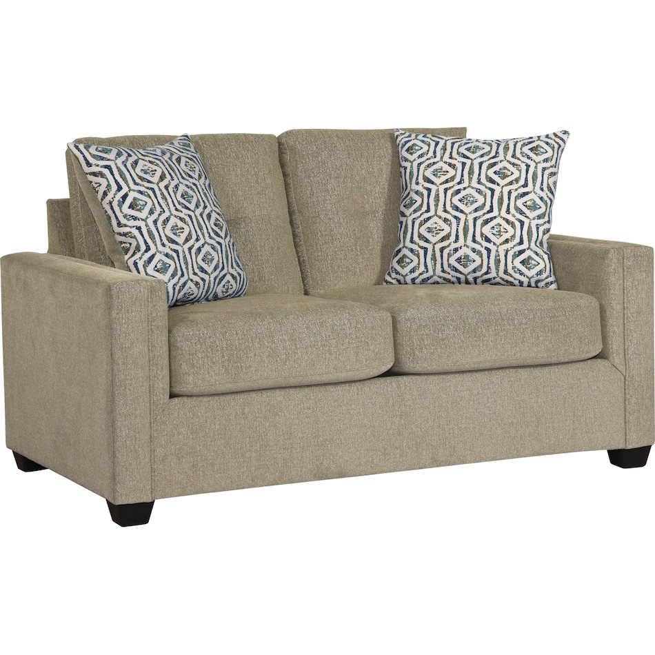  green loveseat   