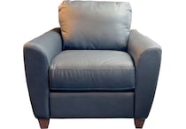  blue leather   