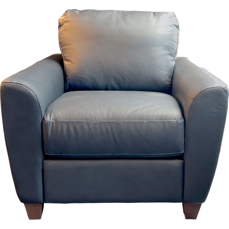  blue leather   