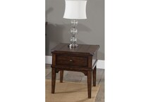  brown occasional tables all   
