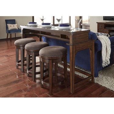 4pc Table With Stools Set