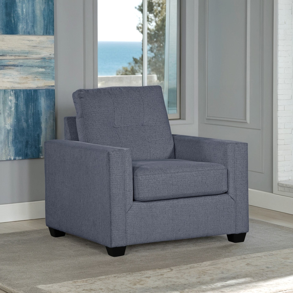  blue chair   