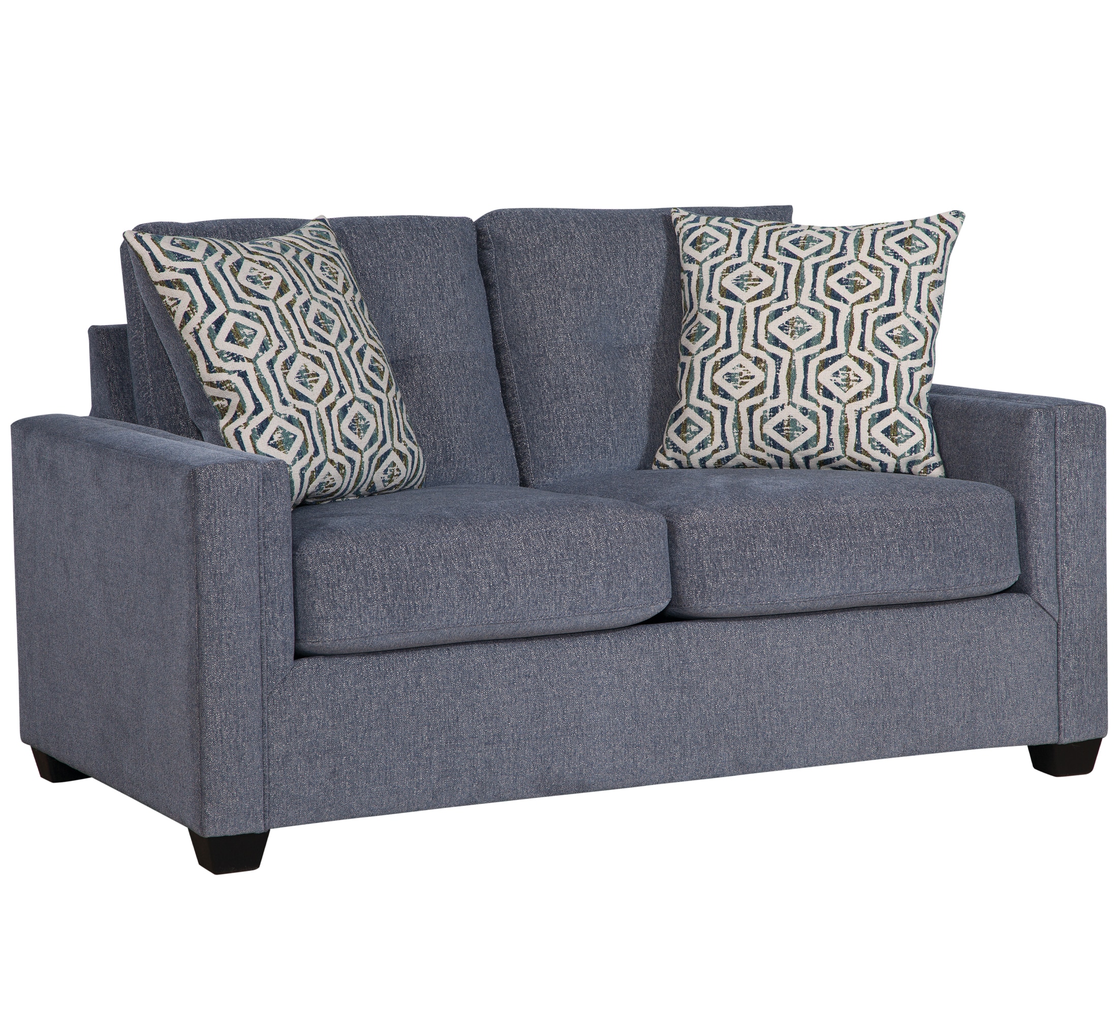 North Denim Loveseat