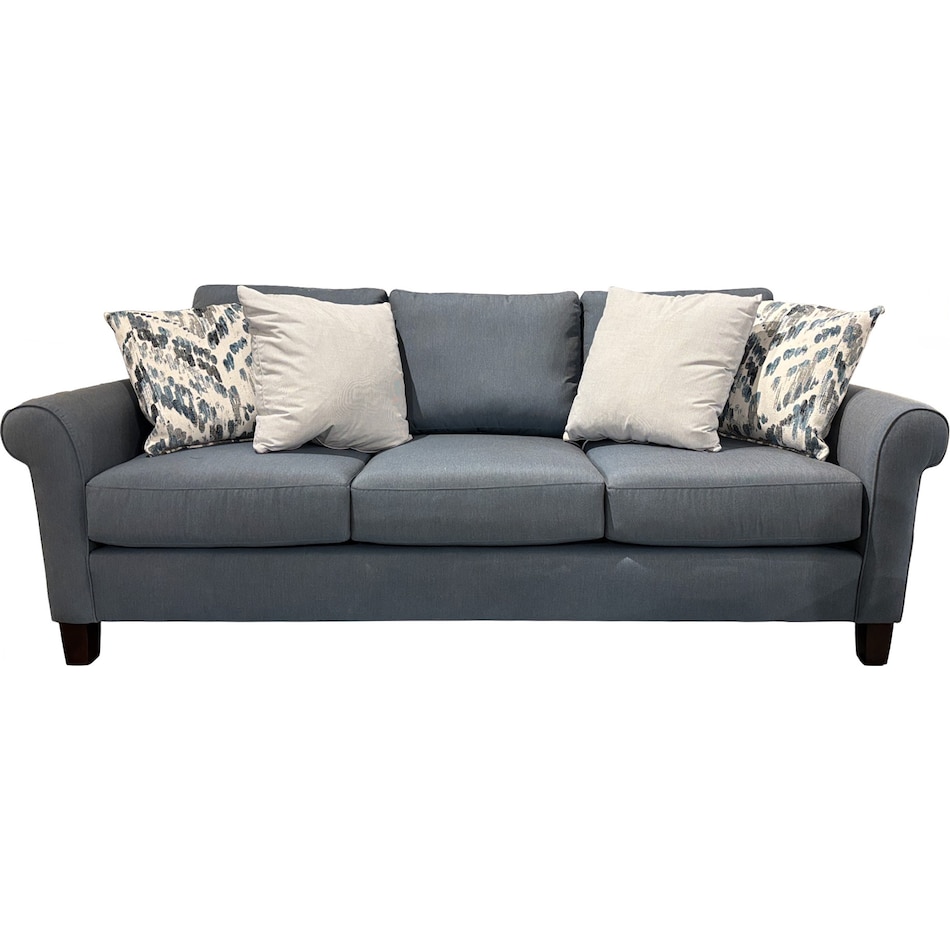  blue sofa   