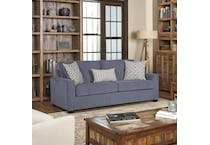  blue sofa   
