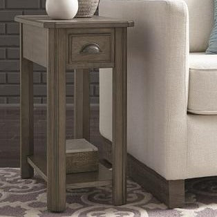 Lakeland Oak Chairside Table