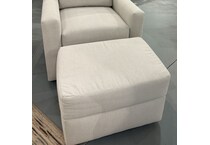  white ottoman   