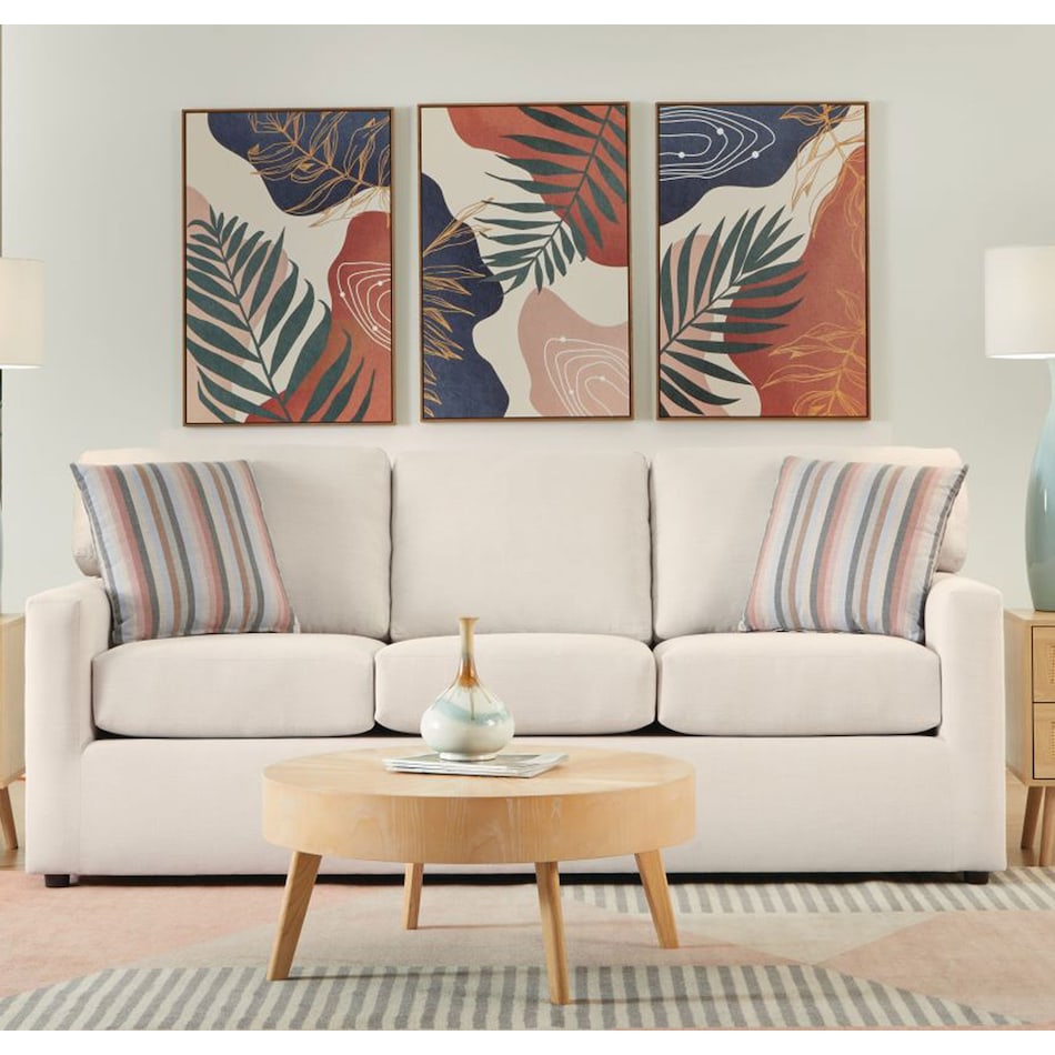  white sofa   