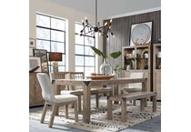  brown dining room   