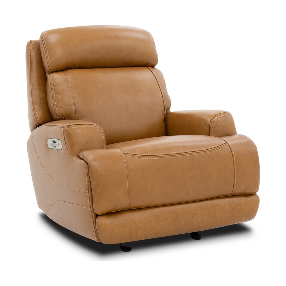  brown recliner   