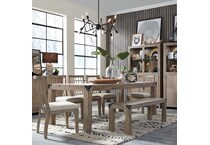 Luis 6 Piece Dining Room Set