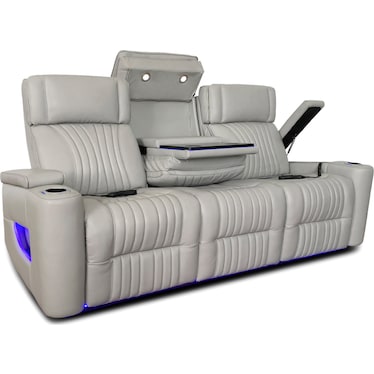 Power Reclining Massage Sofa