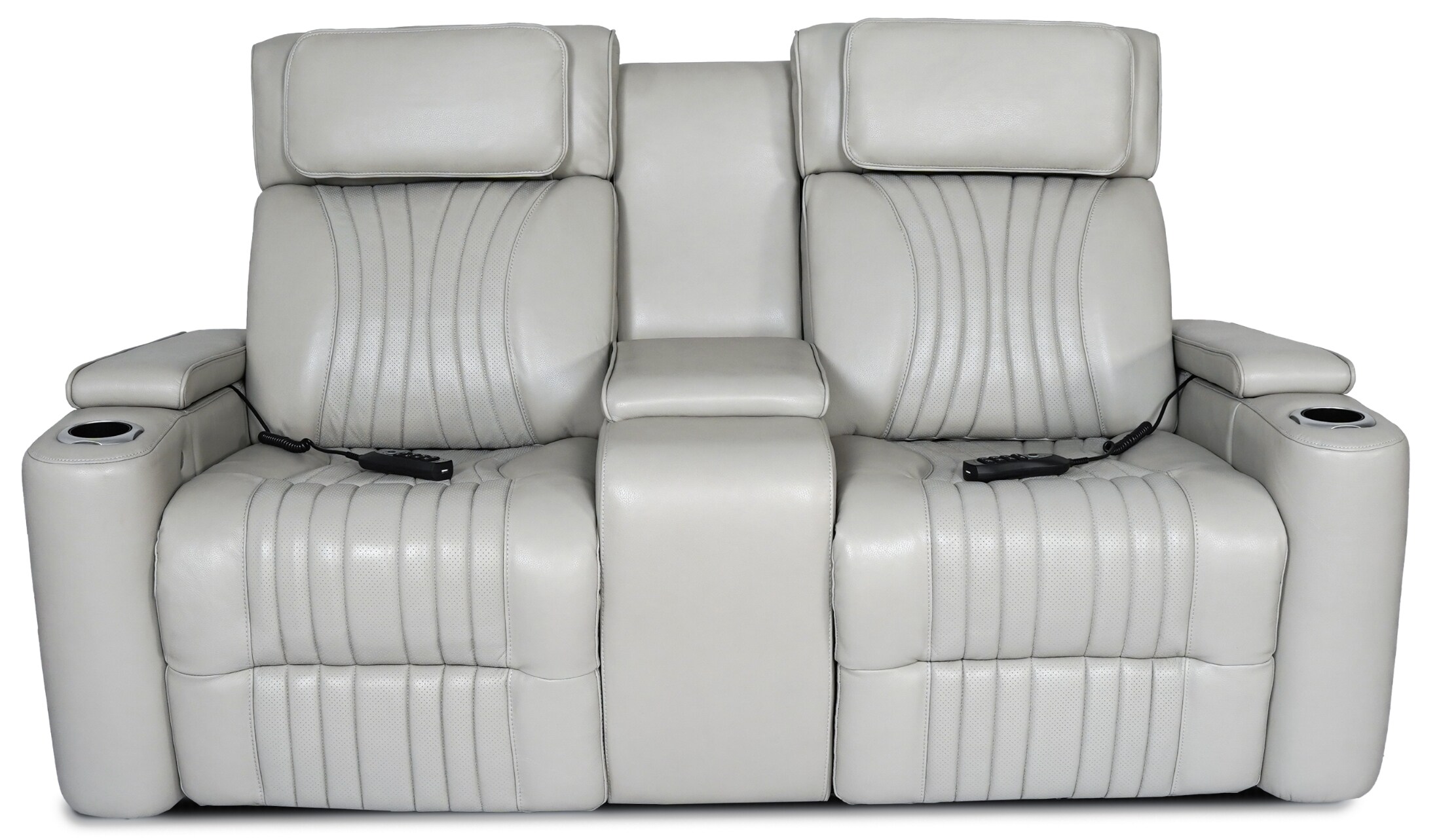 Power Loveseat w/ Heat & Massa