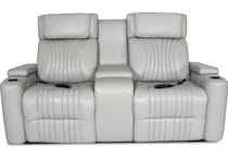  white loveseat   