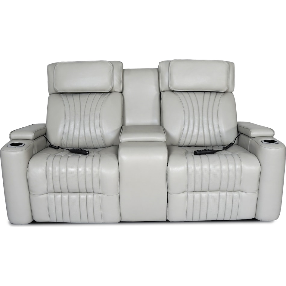  white loveseat   