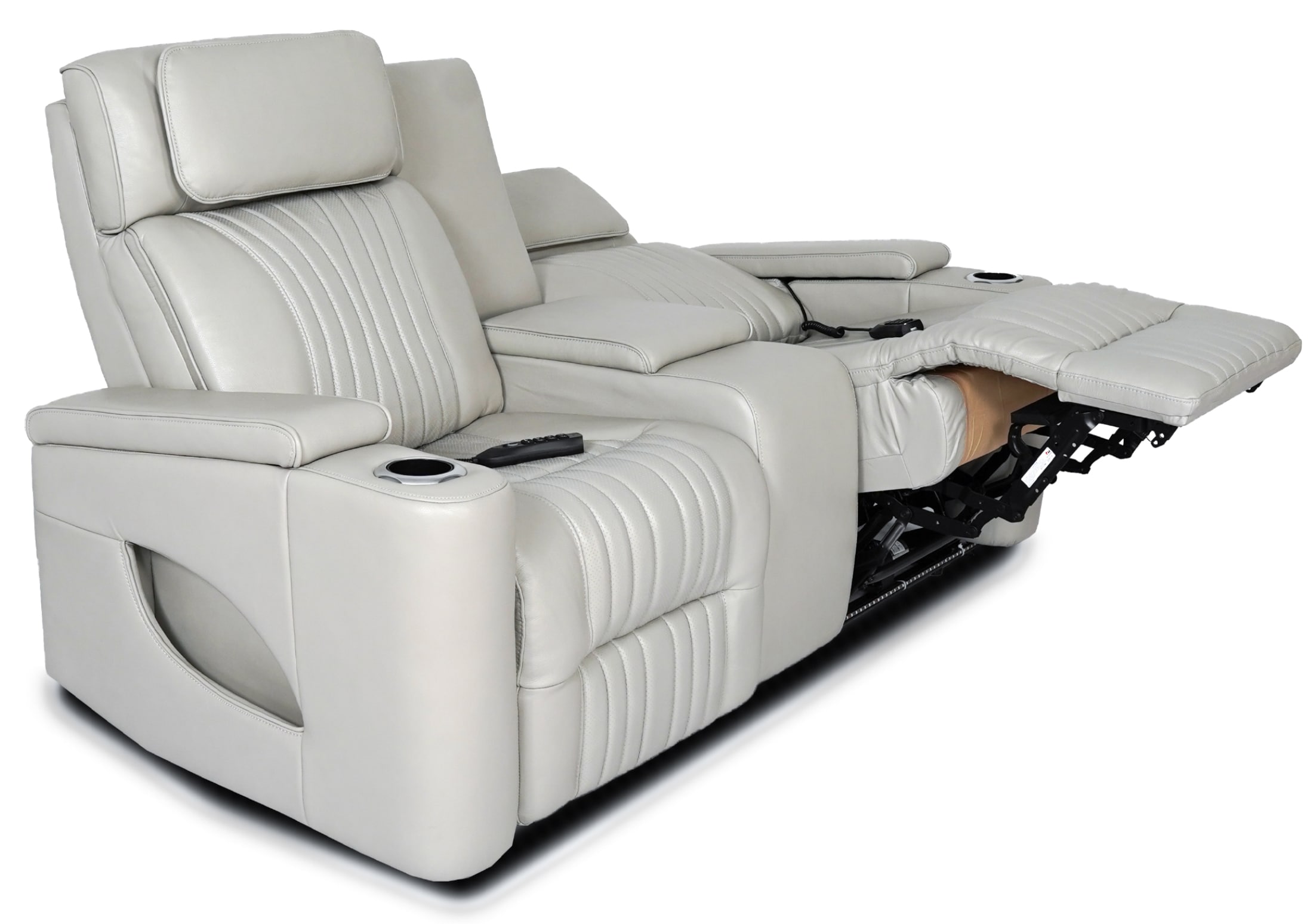 Power Loveseat w/ Heat & Massa