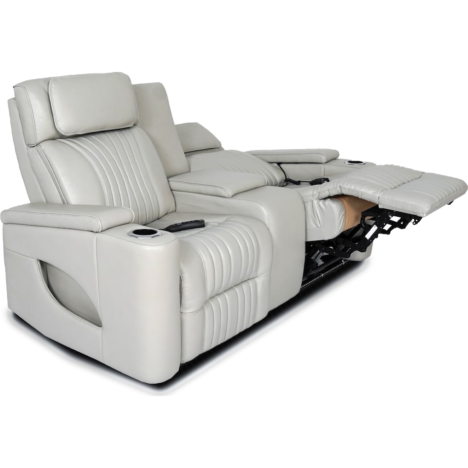  white loveseat   