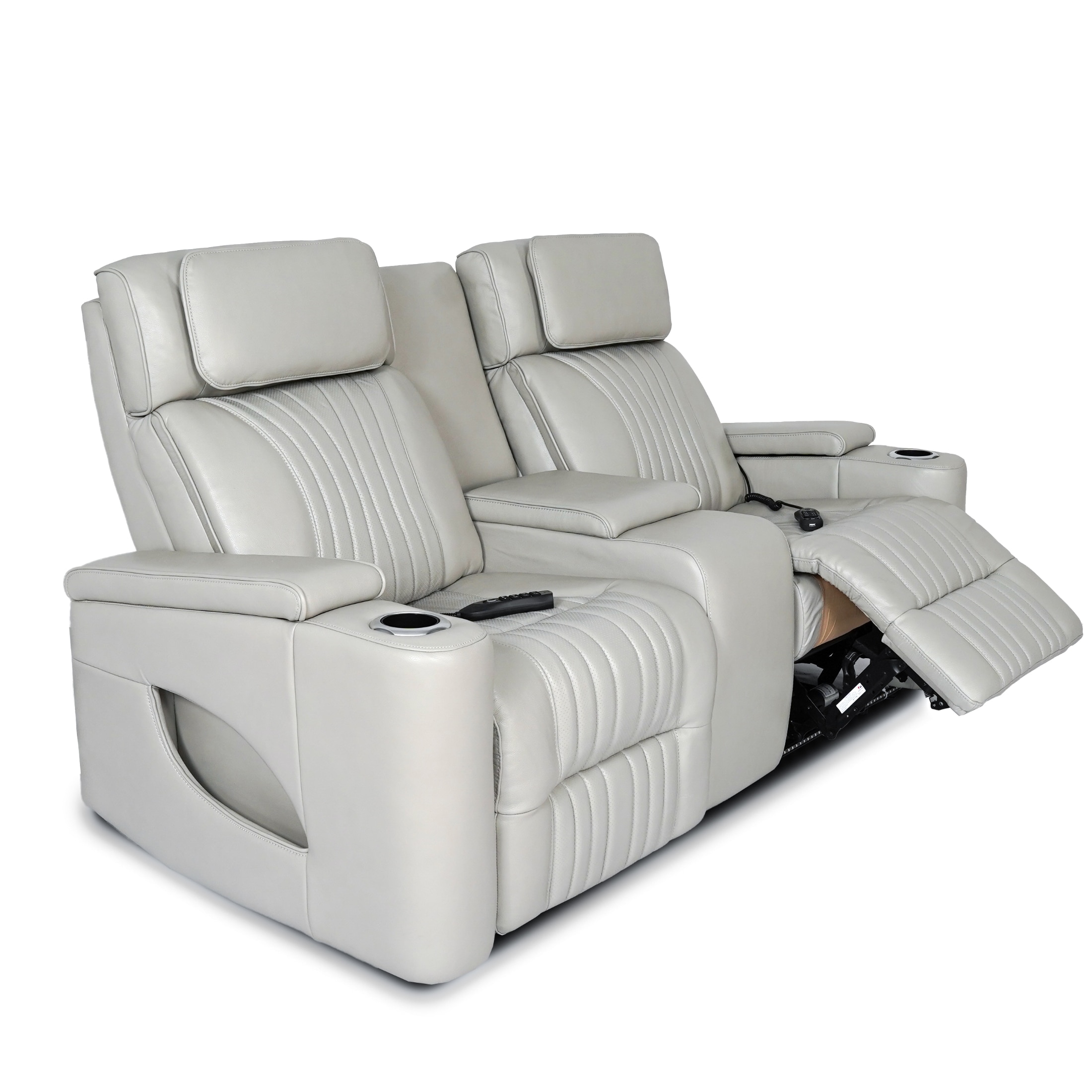 Power Loveseat w/ Heat & Massa