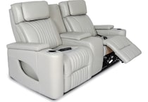  white loveseat   