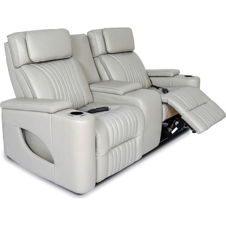  white loveseat   