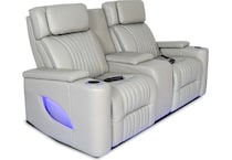  white loveseat   