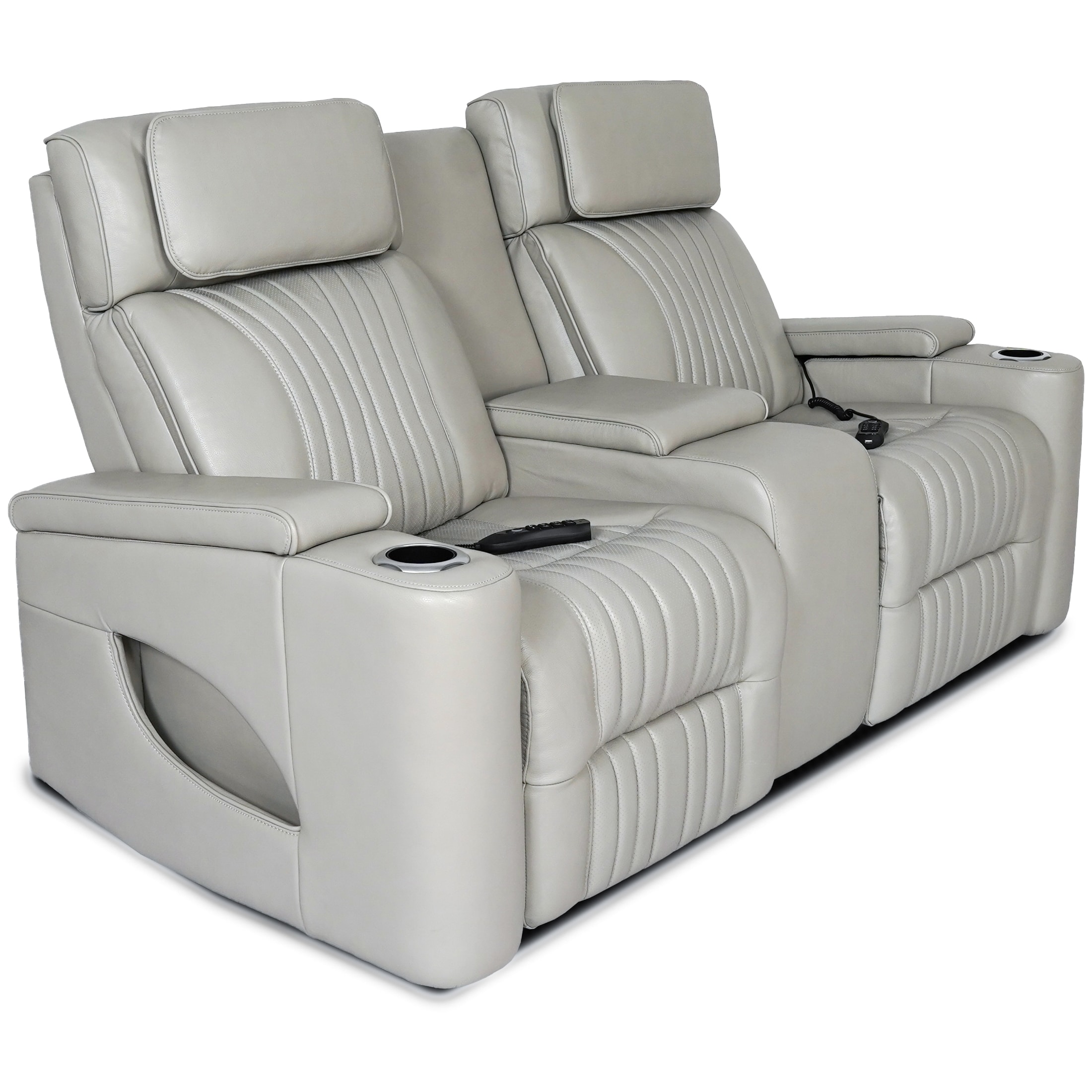 Power Loveseat w/ Heat & Massa
