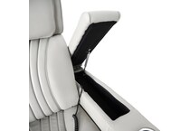  white loveseat   