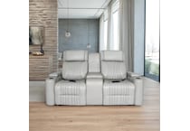  white loveseat   