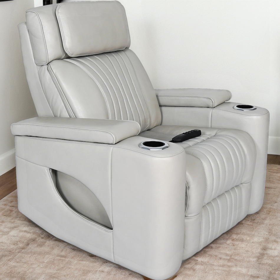  white recliner   