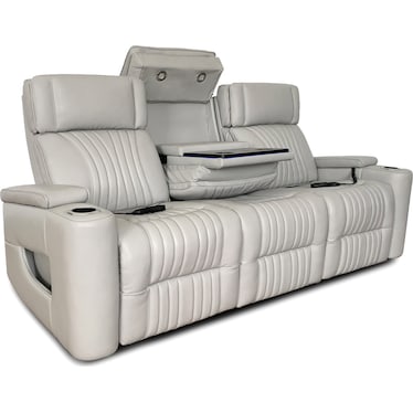 Power Reclining Massage Sofa