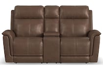  brown loveseat   