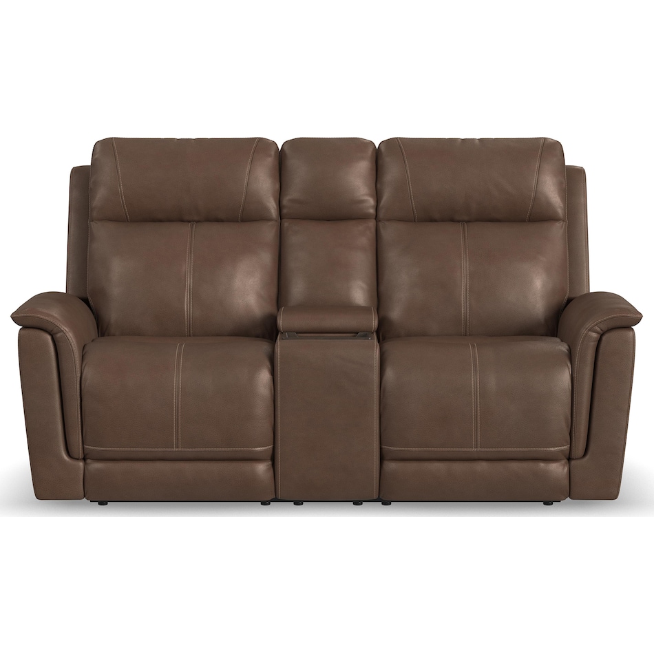  brown loveseat   