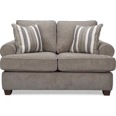 Lucy Gray Loveseat