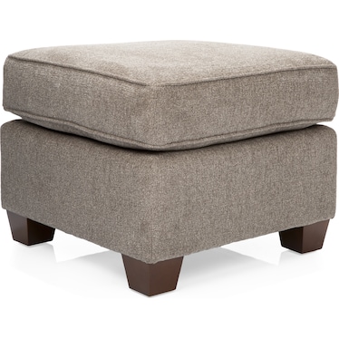 Lucy Gray Ottoman