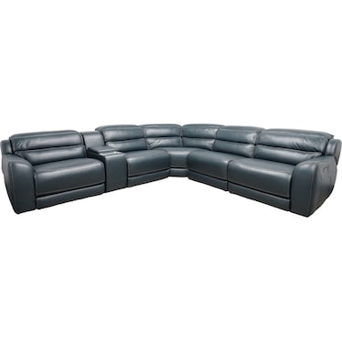 6 Piece Power Sectional